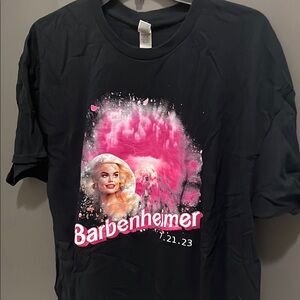 Barbenheimer Black T-Shirt